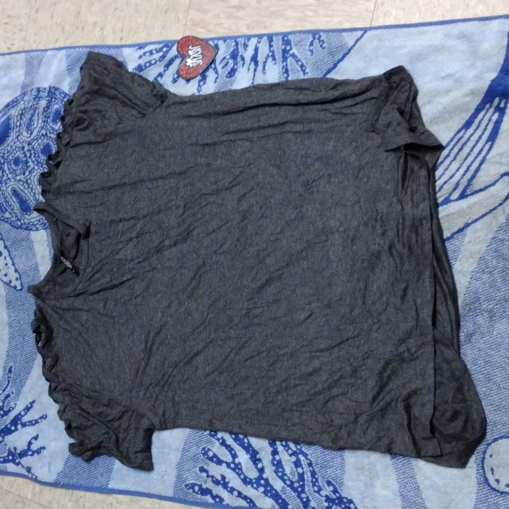Splash grey top new with tags 2x